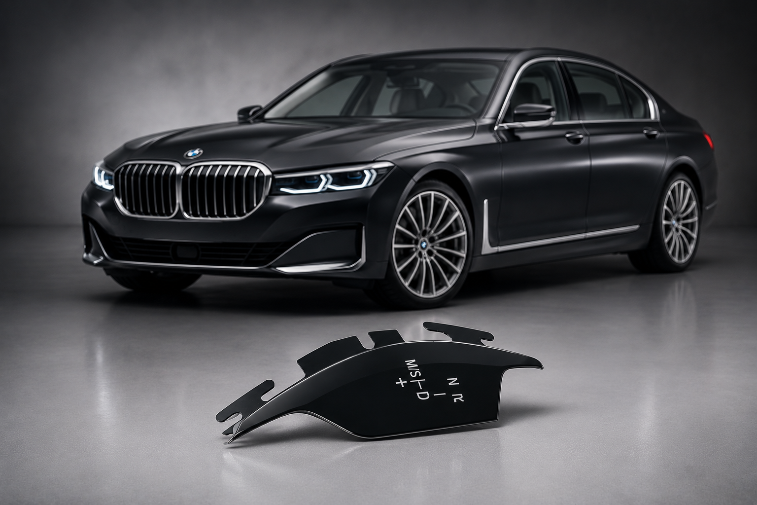 Folie hinterspritzen - BMW 7er