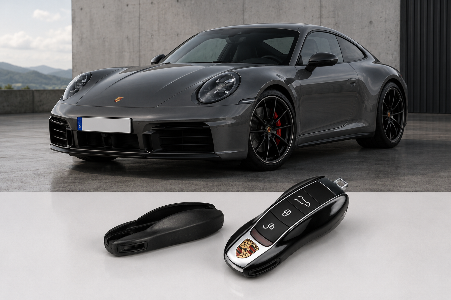 Fahrzeugschlüssel - Porsche 911